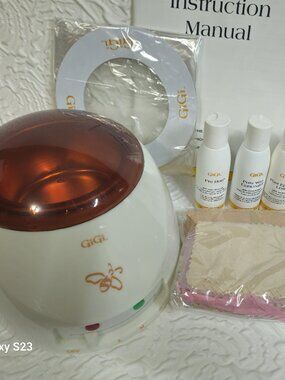 NWOB Gigi Professional Wax Warmer Kit- Pots & Skincare Accessories (NO WAX)